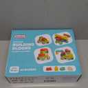 PREXTEX Soft Building Blocks for Toddlers 18 Months and up- 62-Piece Rounded Multicolored Bricks - Educational Toy - Vehicle Friends Edition for Interactive Family Fun and Creative Play