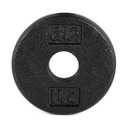 CAP Barbell Cast Iron Standard 1-Inch Weight Plates, Black, 10 Pounds