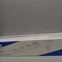 Modern LED Bathroom Lights Fixtures(4-Light),Stainless Steel Chrome Acrylic Wall Lighting,Vanity Lights for Bathroom Over Mirror(6000k 27in) (27.17 in)