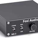 Fosi Audio M03 200 Watt TPA3255 Subwoofer Amplifier Mini Mono Channel Audio Power Amp for Home Theater FullFrequency and SUB Bass Switchable with 32V/5A Power Supply