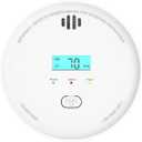 2 in 1 Home Safety Alarm with Digital Display and Test Button