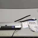 Vacuum Sealer Machine 75KPa Food with 6-in-1 Dry/Moist Modes & Digital Timer, Compact Lightweight Design, Built-in Cutter + 10 Bags (Black Silver)