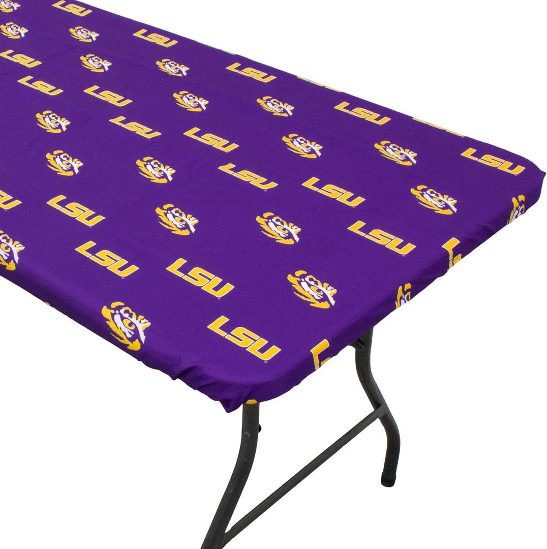 College Covers NCAA Unisex-Adult Modern (72" x 30" (Rectangular), LSU Tigers) College Covers NCAA Unisex-Adult Modern (72" x 30" (Rectangular), LSU Tigers)