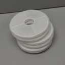 6 Pack Cat Water Fountain Replacement Filters Fit for 3L Flower Water Dispenser Automatic Pet Dog Cat Fountain Filter