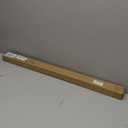 Pushglossy 2 Pcs 32" Double Bubble Kerf Door Sweep 1-3/4" Wide Vinyl Weatherstrip Seal for Exterior Doors, Energy Efficient Draft Stopper, Easy Slide in Installation(Black)