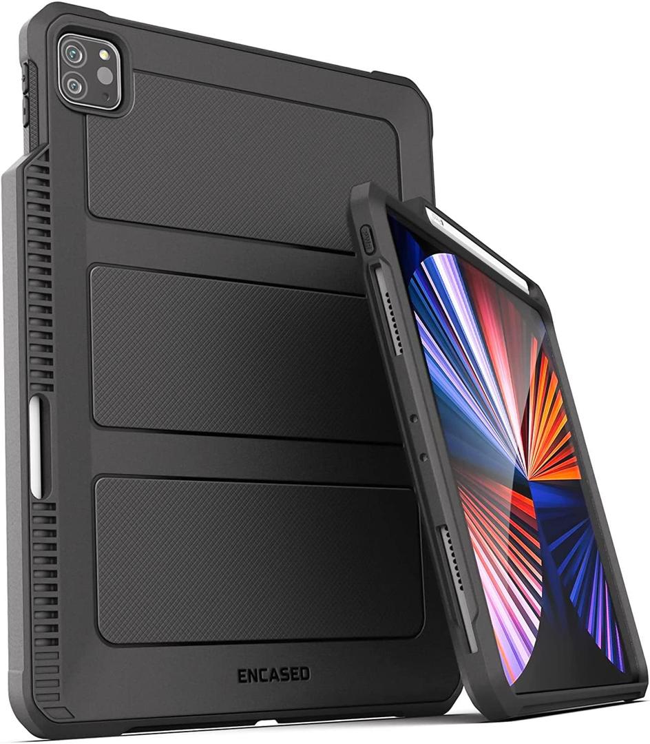Encased Falcon for iPad Pro 12.9 Case (2021/2022) Protective iPad Skin (No Cover) with Pencil Charging Slot (iPad Pro 12.9)