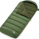Naturehike Big & Tall Flannel Sleeping Bag for Adults, XXL Sleeping Bag for All Seasons, Machine Washable Sleeping Bags for Camping Hiking Hunting, Compression Sack Included, XX-Large
