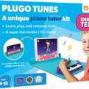 Plugo Tunes by PlayShifu (Kit+App): Interactive Piano Starter Kit for Ages 4-10 | Educational Musical Toys for Early Childhood | Perfect Music/Musical Gift for Boys & Girls (Works with tabs/mobiles)