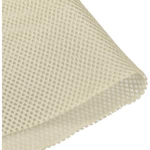 uxcell Beige Speaker Mesh Grill Stereo Fabric Dustproof 0.5x1.45M 20 x 57 Inch