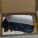 Driver Side Mirror Replacement for Ford Mustang 2015 2016 2017 - Left Side Mirror Glass, Rear View Mirrors Glass with Power Heated & Blind Spot(OEM:FR3Z-17K707-G)