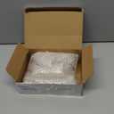 LOYIM Clear Glass Teardrop Winter Ornaments Crystal Raindrop Hanging Ornaments Crystal Chandelier Drop Pendant Icicles Decorations for Christmas Tree Winter Party Supplies(22 Pcs,4 Medium Size)