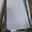 Hally Stainless Steel Table for Prep & Work 30 x 60 Inches with Caster Wheels, NSF Commercial Heavy Duty Table with Undershelf and Galvanized Legs for Restaurant, Home and Hotel