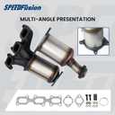 Catalytic Converter Compatible with 2011 2012 Ford Explorer 3.5L, 2011 2012 2013 2014 2015 Edge 3.5L 3.7L, 2011-2015 Lincoln Mkx 3.7L V6 Catalytic Convertor (EPA Compliant)