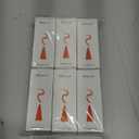 6PCS 2-in-1 Gradient Lip Liner and Lipstick Lip Combo Set - Achieve Flawless Contour and Gradual Ombre Effect with Easy-to-Use Crayon Form and Cone Tip, Dark Brown Black Lip Liner Set