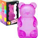 Gummy Bear Toy, Sugar Filled Squishy Toys for Kids Stress Relief - High Density Squeeze Balls for Students Calming - Ultra-Soft Decompression Venting Toys, Standard