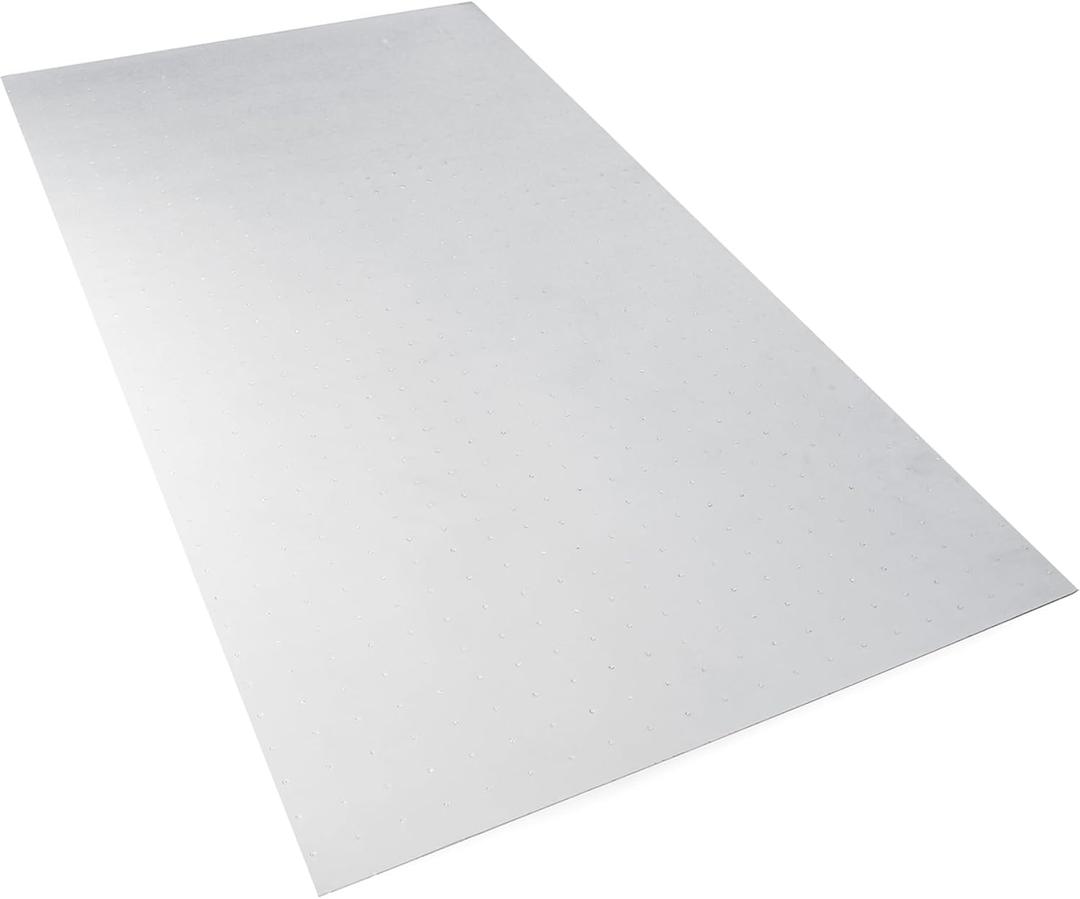 Floortex Advantagemat Vinyl Rectangular Chair Mat for Carpets up to 1/4" - 48" x 79"