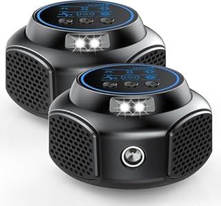 Ultrasonic Mouse Repellent Plug in, Indoor Pest Rodent Control for Mouse Mice Rat Squirrel, Electronic Repelling Device Mouse Traps for House Kitchen Garage 2 Pack