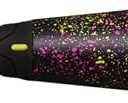 Miken Unisex-Adult Freak Splatter Slowpitch Softball Bat | USA | MSA6FRKL | Maxload | 2 Pc. Composite | 13.5" Barrel | Multiple Sizes