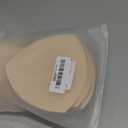 Bra Pad Inserts 4 Pairs, Bra Pads Sewn Padded for Sports Bra A/B or C/D,D/E Cup Beige or Black, White Optional