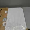 Art3d 6-Pack Self-Adhesive Acoustic Wall Panels for Home Dcor, 24 x 24 Inch Soundproofing Panels for Office Studio Bedroom - High Noise Absorption Polyester Fiber, White