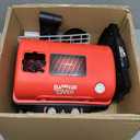 Kids Play Kitchen Toys, Kids BBQ Grill Playset with Smoke Sound Light, 2-Layer Barbecue Toy with Wheels, Outdoor Play Food Toys Cooking Set for Toddlers 3-5, Birthday for Boys Girls (Black)