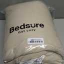 Bedsure Premium Cooling Blanket for Medium Dog - Q-MAX>0.5, Breathable Summer Washable Cold Pet Throw Blanket, Soft Durable Self Cooling Cat Mat for Hot Weather, Gentle Cream, 30x40