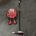 Odyssey Golf S2S AI-Dual Putter, Left, Graphite, 33 Inches, Jailbird, Center Shaft, Pistol Grip, Black/Red
