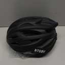 Adult Bike Helmet for Men/Women with Helmet Bag 2 Removable Moisture-Wicking Liners & Visors Lightweight Shockproof Adjustable CPSC/ASTM Safety Certified for Road/Commute/MTB (Matte Black)