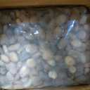 YISZM 40lbs Natural River Rocks, 1-2" Premium Pebbles for Garden and Landscape Design, Hand-Picked Smooth Stones for Fish Tank, Flower Pots, Indoor Water Fountains, Pathways, Backyard