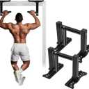 Upgrade Pull Up Bar for Doorway - Portable Strength Training Pull Up Bar Handles, Multi-functional Home Gym Fitness Equipment