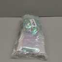 10 Feet by 15 Inch Iridescent White Foil Fringe Garland - Pack of 3 | Metallic Tinsel Banner | Ideal for Parade Floats, Bridal Shower, Wedding, Birthday, Christmas | Wall Hanging Drapes (3)