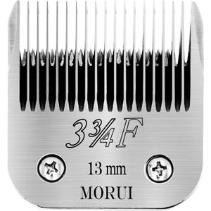 3-3/4F Cut Length 1/2"(13mm) Detachable Pet Dog Clipper Blades UltraEdge Series Clipper Blades for Dog Grooming Compatible with Most Andis,Oster A5 Wahl KM Series Clippers