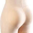 Padded Underwear for Women Butt Lifter Seamless Booty Pads Butt Enhancer Panties Lace Shapewear Boyshorts, Size: XL