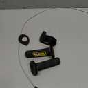 7/8"-22mm Twist Throttle Cable Accelerator Handle Grip Kit Fits for CRF TTR KLX 110 125 150 200 250CC Dirt Pit Bike Mini Bike ATV Handlebars (3-yellow)