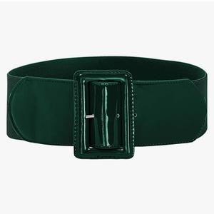 GRACE KARIN Women's Stretchy Belt 1950s 3 Inch Wide Elastic Belts Size L