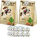 Cowboy Goodie Bags-24 Pcs Wild West Cowboy Party Favors Candy Bags with Stickers, Cowboy Goody Gift Treat Bags Cowboy Themed Birthday Party Supplies