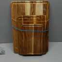 Teak Wood Cutting Board Set for Kitchen HighEnd Non Toxic Non Slip Over Sink Solid Thick Wood Haus Chopping Board Extra Large Big Small Best Kitchen Essential House Warming Hostess Host Gift