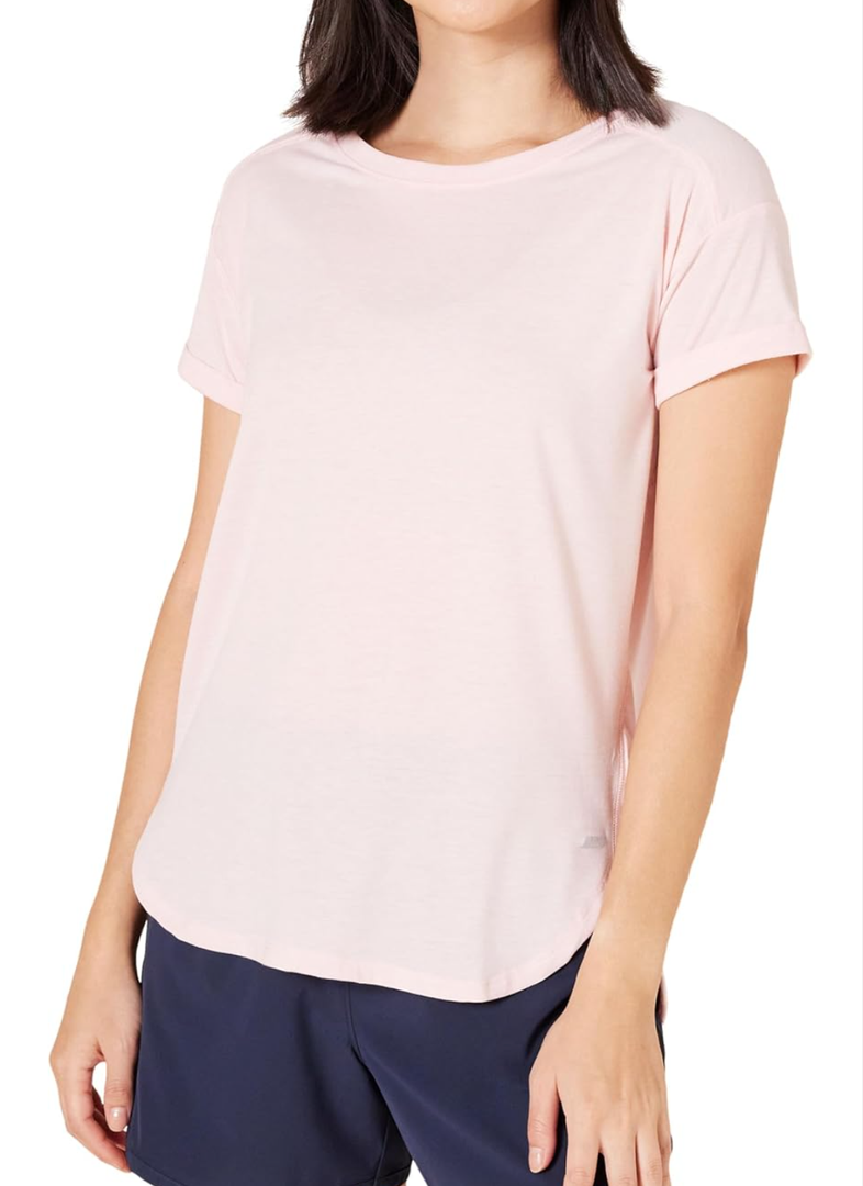 Women's Studio Relaxed-Fit Lightweight Crewneck T-Shirt,  L