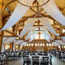 4 Panel White Ceiling Drapes for Wedding Cheesecloth Ceiling Drapes Wedding Arch Draping Fabric Sheer Curtains Voile Drapery Draping Wedding Decorations for Party Ceremony Stage Tent (5ftx30ft)