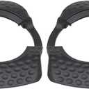 Bike Cleats Bicycle Pedal Cover, 1 Pair Cleat Cover Quick Release Pedal Clip, Cycling Cleats Shoes for Speedplay Zero, Walkable Cycling Lock Plate (black)