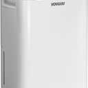52 Pints Dehumidifier for Basement and Home with Drain Hose & Water Tank, 3 Smart Modes, Humidity Control, Auto Defrost, 24H Timer- 4500 Sq.Ft Energy Star Dehumidifier for Home and Office