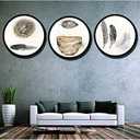 Photo Frames,14inch Black Round Wall Home Photo Frame DIY Hanging Multi Picture Photo Frames Living Room Photo Wooden Picture Frame Wall Decorations