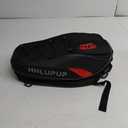 38L Motorcycle Tail Bag Seat Helmet Large Capacity Motorcycle Backpack Waterproof Luggage Bag Red