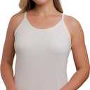 Cottonique Hypoallergenic Camisole for Women with Skin Allergies and Sensitive Skin, 7