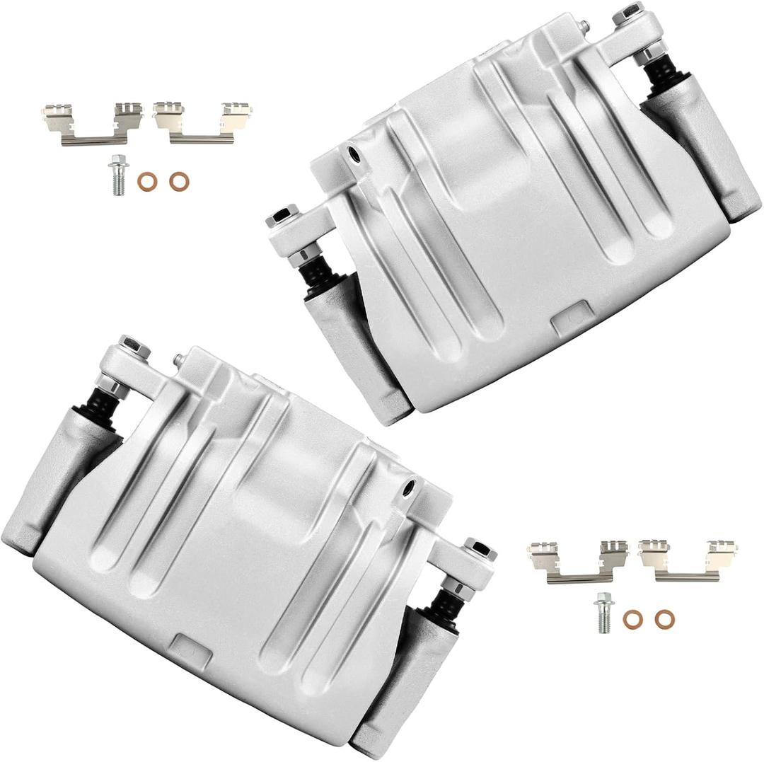 cciyu 18B5017 18B5016 Front Left & Right Brake Calipers Set w/Bracket For Chrysler For 300 2005-2011,For Dodge For Challenger 2009-2011,For Dodge For Charger 2006-2011,For Dodge For Magnum 2005-2008
