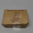 Wall-Mounted Key Lock Box, 12 Digit Combination Lock Box for Keys with Code, Large Capacity & Weatherproof Outdoor Lockbox, Key Safe Storage Lock Box for Home, Office, Garage