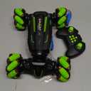 Eulogia Remote Control Car Gesture Sensing Stunt Cars,2.4Ghz RC Car with Spray Effect Boys Toys 360 Rotate Transform Off-Road RC Drift Cars with Lights Music Gifts for 5 Year Old Kids