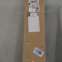DEZ FURNISHINGS Cordless 2" Smooth Faux Wood Blind, 26.75" W x 60" H, Smooth White