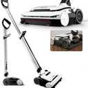 Gtech AirRAM 3 Cordless Vacuum Cleaner with Anti-Hair Wrap Bar - Dual Edge-Clean Brushes - Perfect for Carpet and Hardwood Floors - Rechargeable 22v Li-ion Battery - Lightweight - New Model/Red Thread