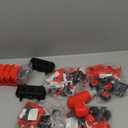 LUDILO 4PCS Fire Truck Toys for 3 4 5 Year Old Boy Birthday Gifts DIY Assembly Take Apart Firetruck with Electric Drill Stem Building Toys Xmas Bday Gifts 3 4 5 6 Year Old Boys Girls Kids Toddler Toys